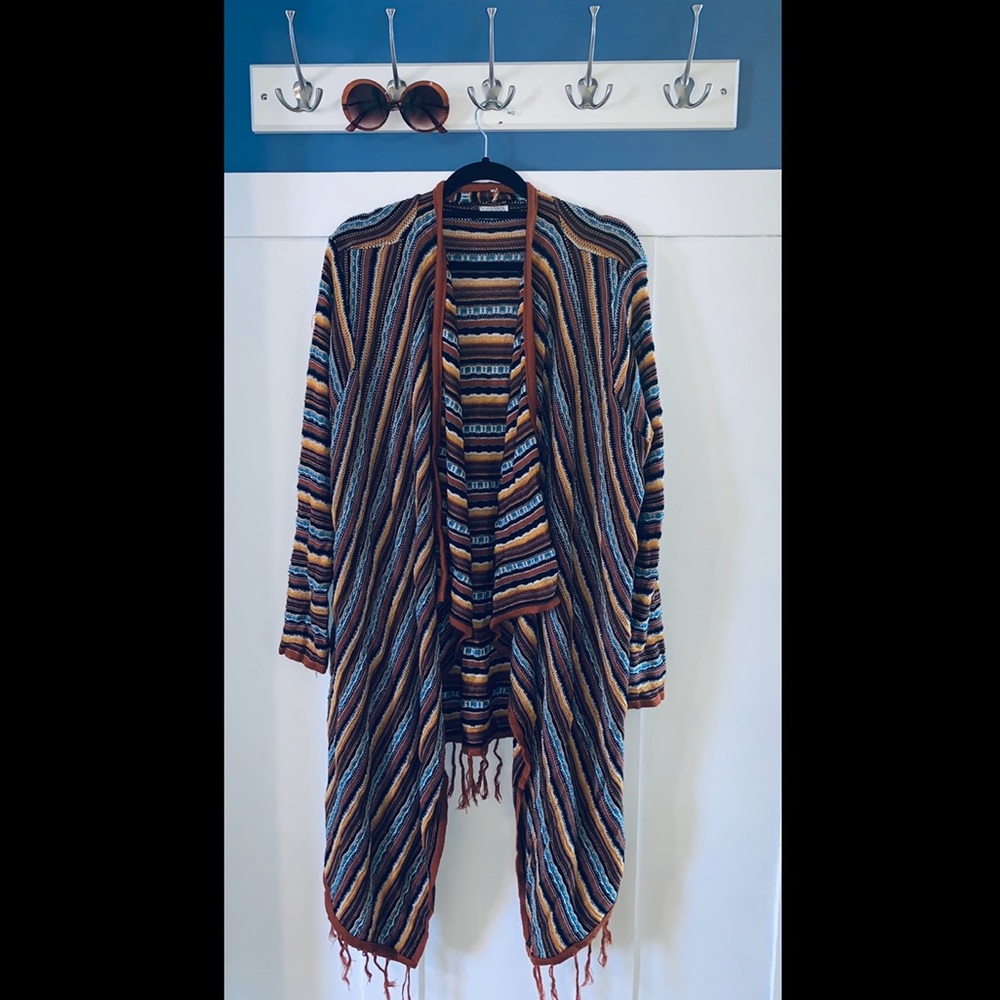 Multi color cardigan
